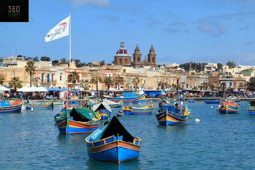Modern 2Br Apt In The Quaint Village Of Marsaskala & Ac By 360 Estates Bagian luar foto